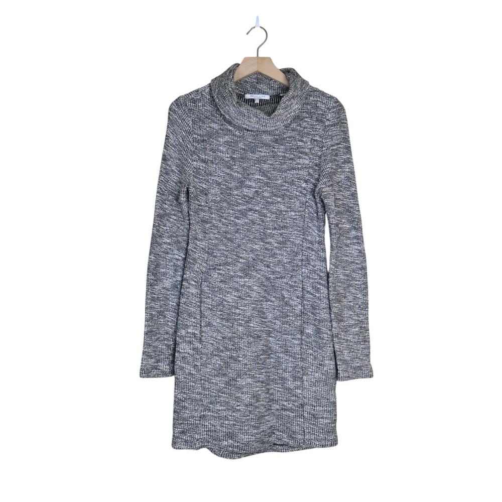 Bella Luxx Women's M Cowl Neck Sweater Dress with Pockets